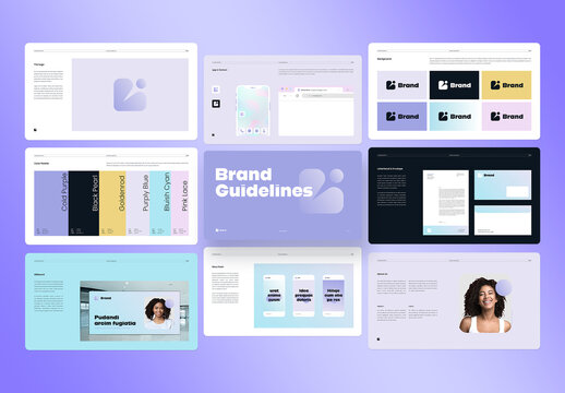 Brand Guideline Presentation Template