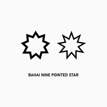 Bahai Nine Pointed Star