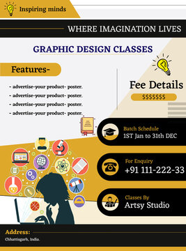 Graphic design template