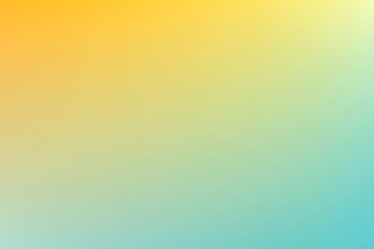 Beautiful summer ombre background in yellow and blue