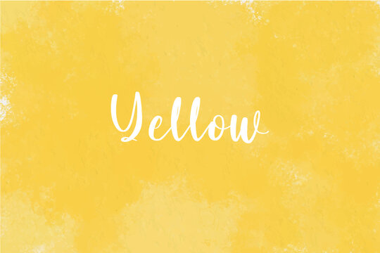 yellow watercolor background