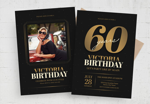 Birthday Flyer Template