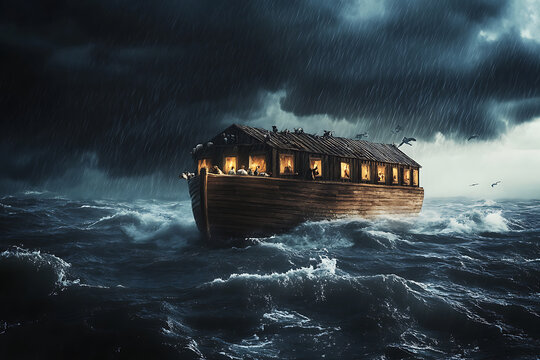 An image depicting Noah's Ark from the biblical story