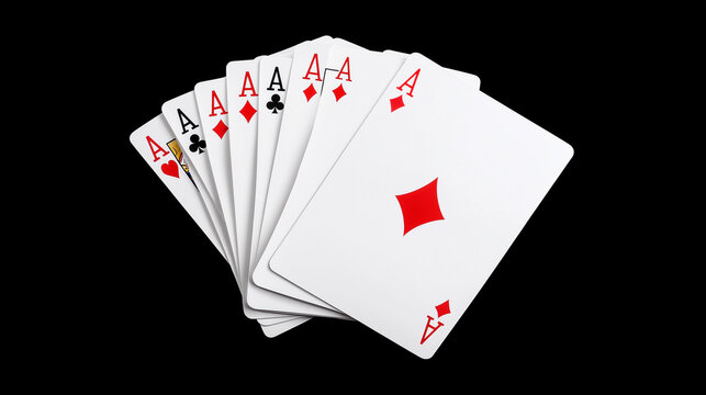 A deck of playing cards with the top card showing the Ace of Spades