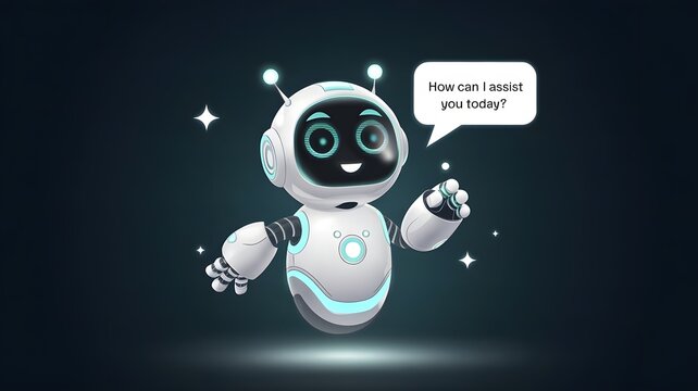 AI robot assistant, GPT, 3D ChatBot	