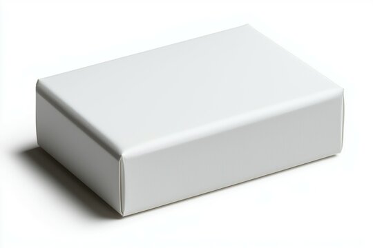 A white box with a white lid