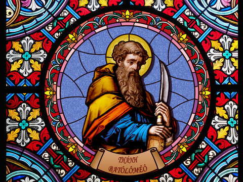 Twelve Apostles, apostle, apostle: Saint Bartholomew.