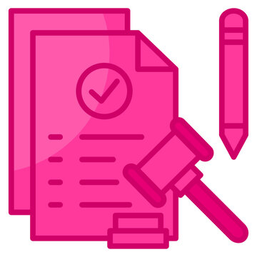 Legal Compliance  Icon Element For Design