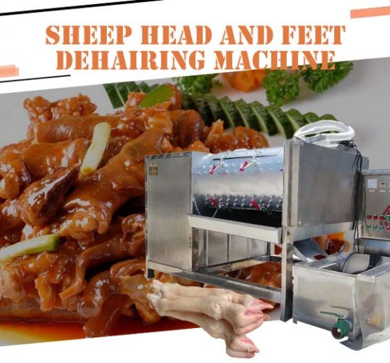 Sheep Head And Feet Hair Removing Machine