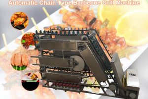 Automatic Chain Type Barbecue Grill Machine