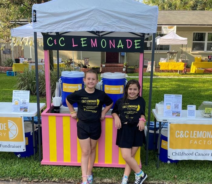 Caroline and Charlotte Gallagher of C&C Lemonade Factory