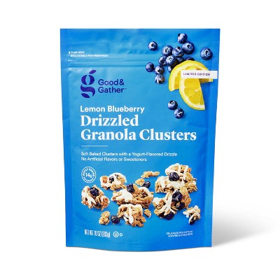 Drizzled Lemon Blueberry Granola Clusters - 10oz - Good & Gather™