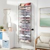 Over The Door 26 Shelf Mesh Shoe Organizer Light Gray - Brightroom™ - image 2 of 3