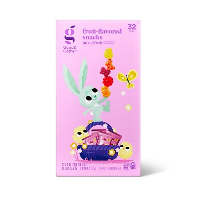 Spring Easter Fruit Snacks - 25.6oz/32ct - Good & Gather™