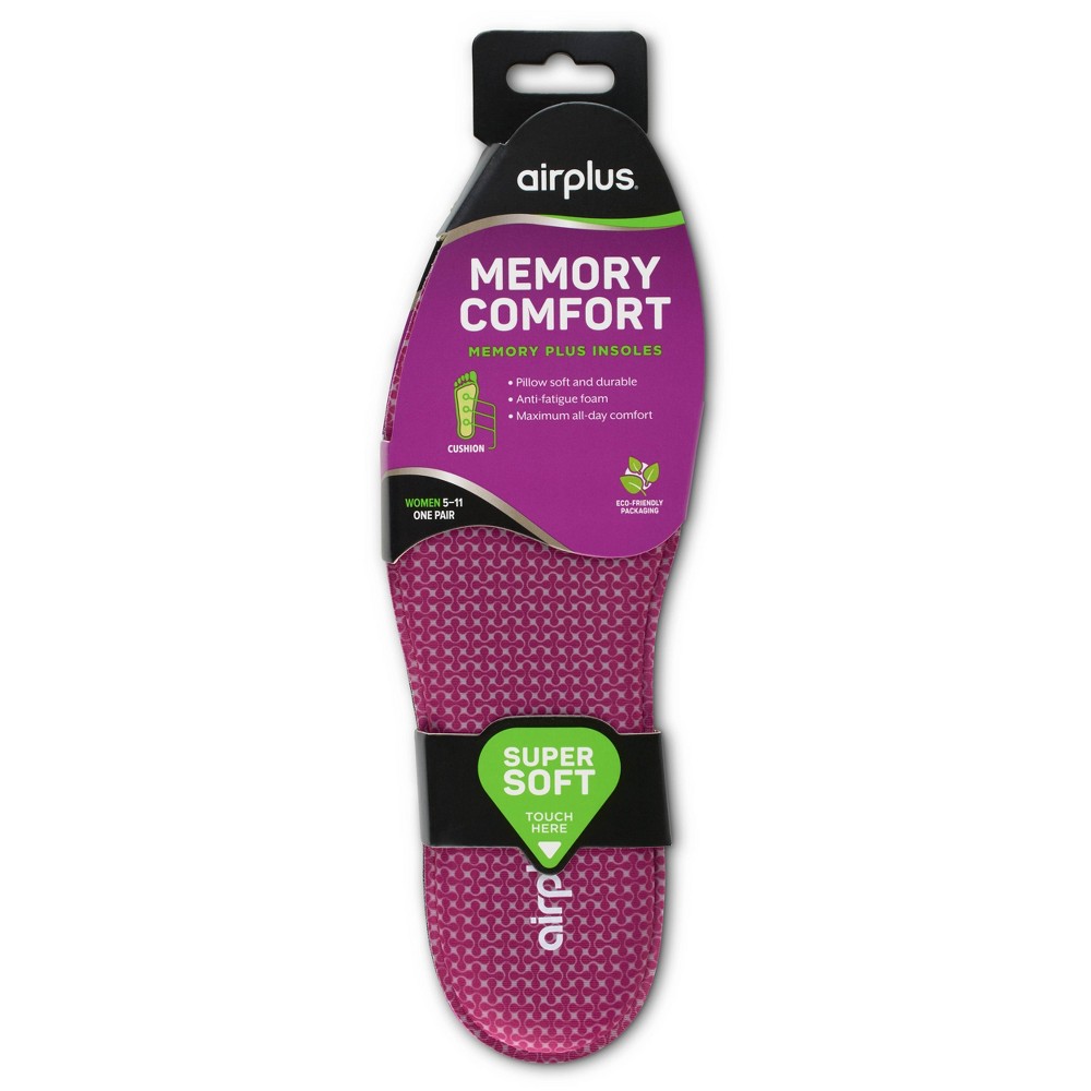 Airplus Memory Plus Insole - Women's pack of 3