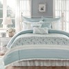 9pc California King Stella Comforter Set - Blue: Madison Park, Vintage Percale , OEKO-TEX Certified - image 2 of 4