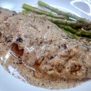 Low Sodium Creamy Garlic Chicken Breast