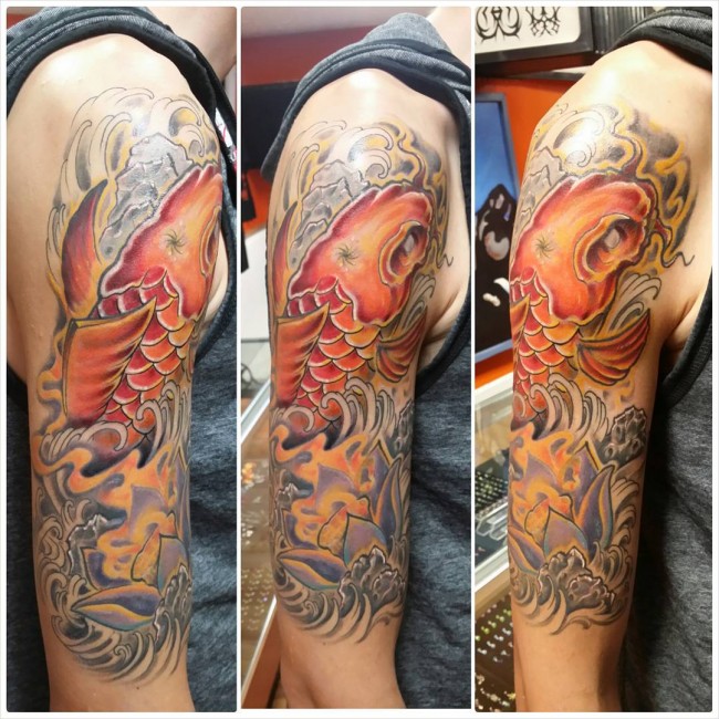 koi fish tattoo