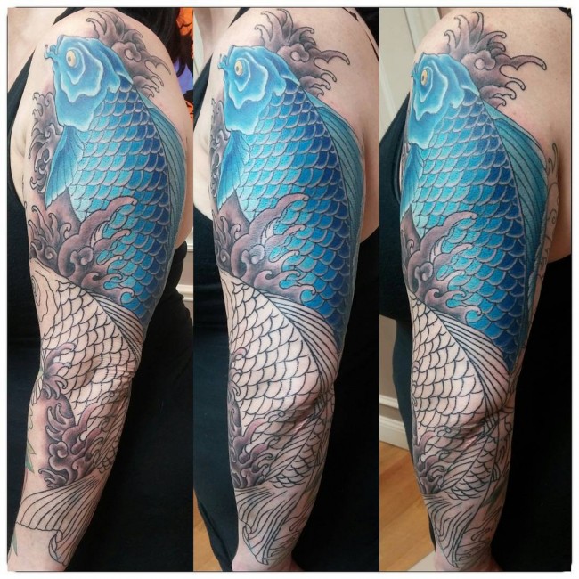 koi fish tattoo