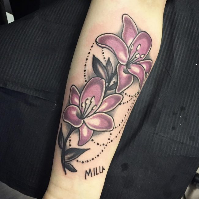 Lily Tattoos