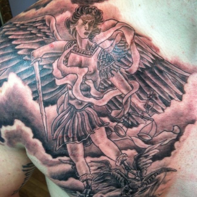 St Michael Tattoo by JamieMHenderson on DeviantArt