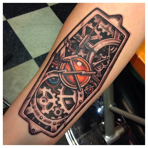 steampunk tattoo60