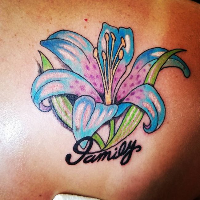 Lily Flower Tattoo 63