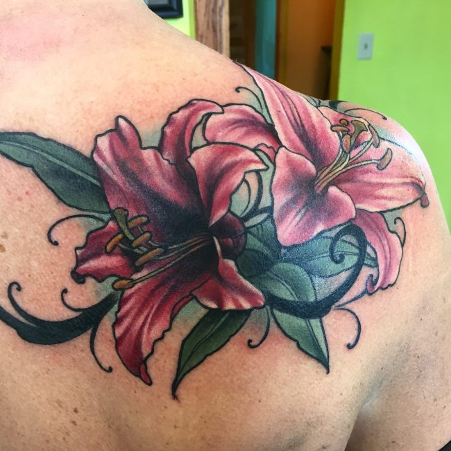 Lily Flower Tattoo 65