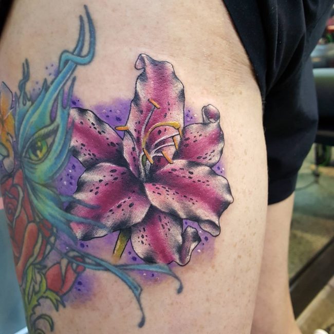 Lily Flower Tattoo 66