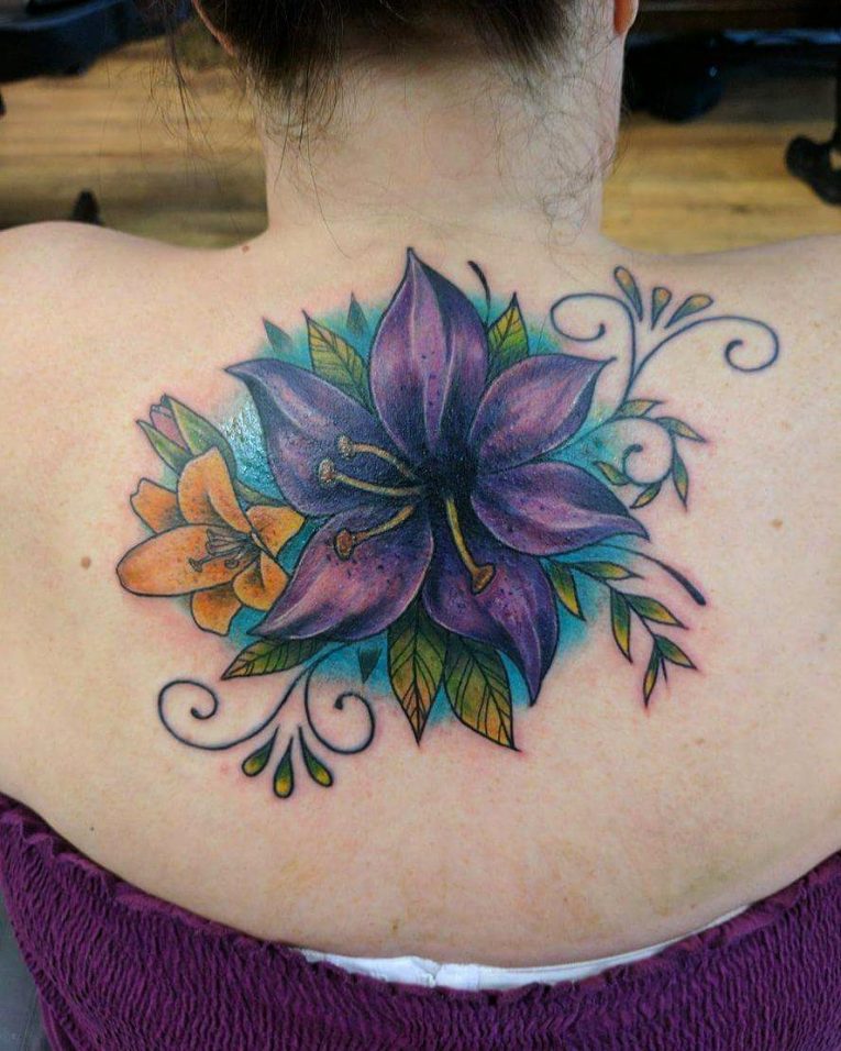 Lily Flower Tattoo 79