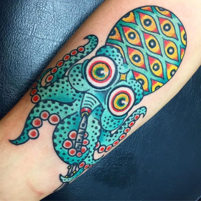 Octopus Tattoo 110