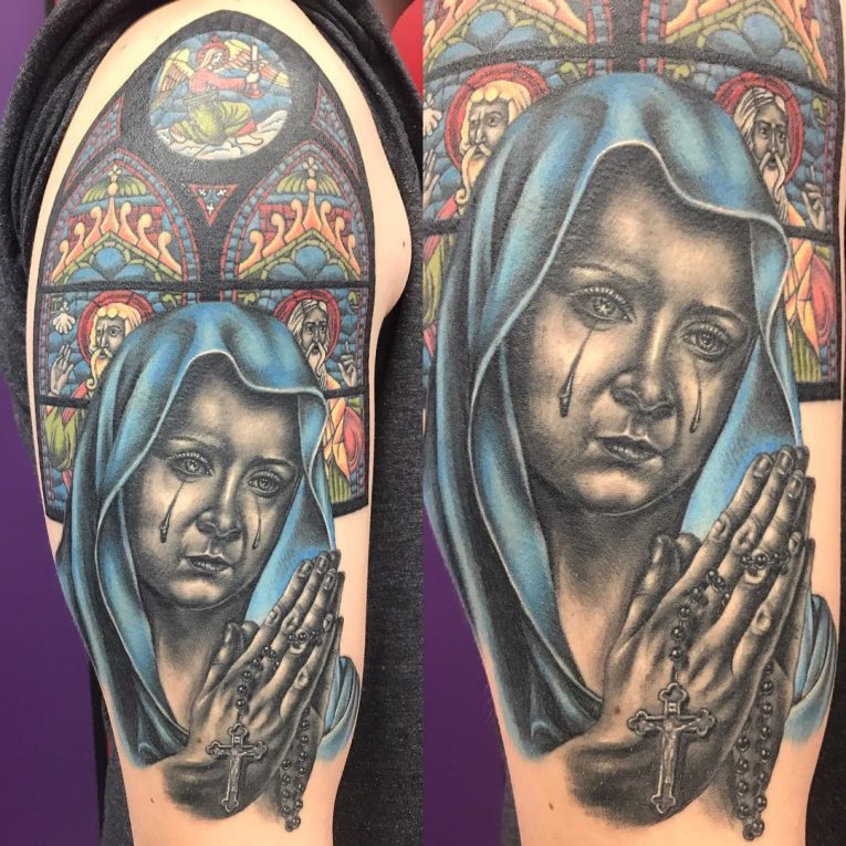 Praying Hands Tattoo 59