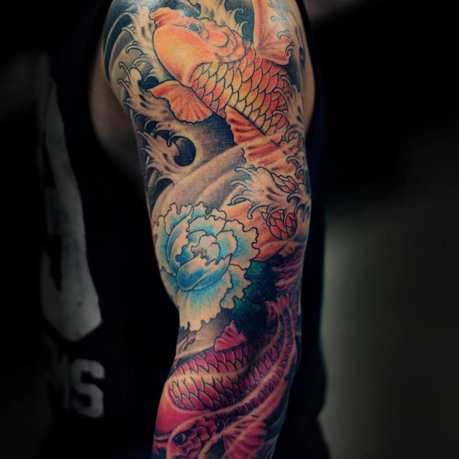 Koi fish Tattoo 49