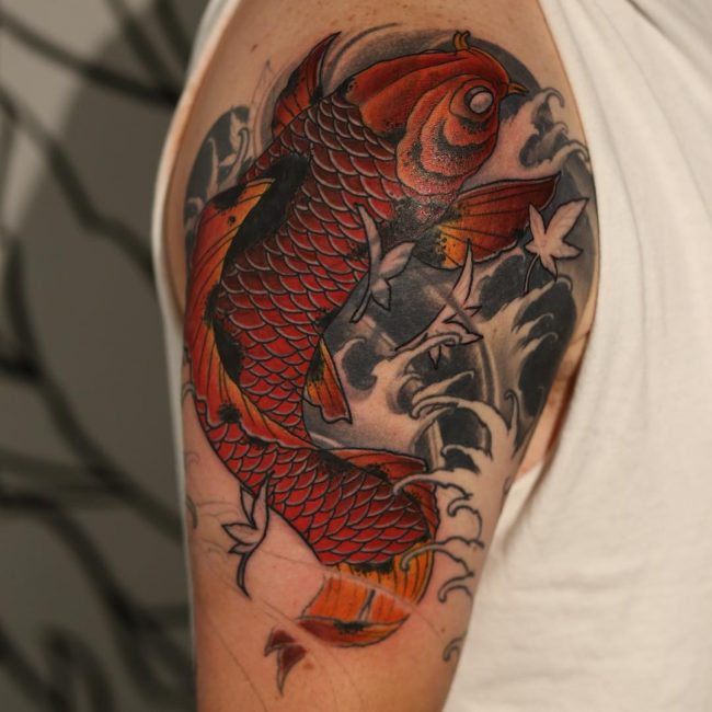 Koi fish Tattoo 53