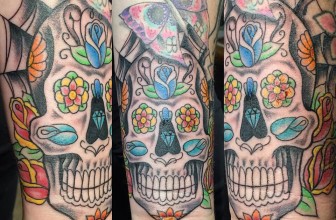 125+ Best Sugar Skull Tattoo – Designs & Meaning (2019)