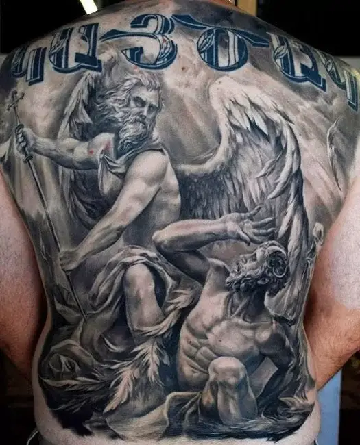 ST MICHAEL tattoo