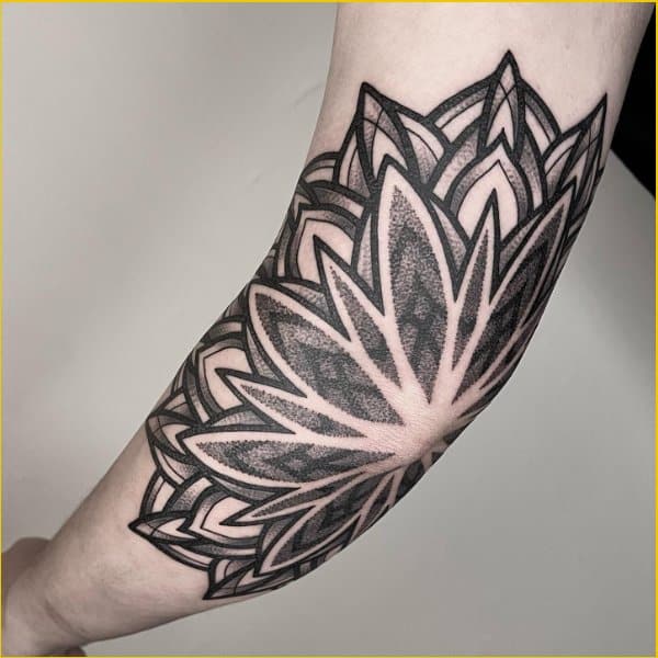 best elbow tattoos