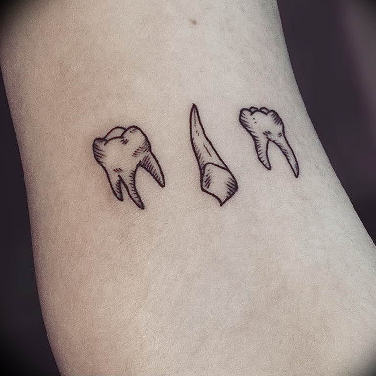 Top 82+ teeth tattoos designs - in.eteachers