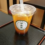 Saryo Itoen Seibu Tokorozawa Ten - ほうじ茶ピーチレモネードです