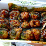 Takoyaki Mitsumoto Honbushinmaeten - 小ぶりだけど15個で350円