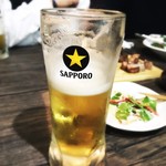 Italian Sakaba Camper - ビール。