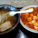 Karak - 醤油ラーメン＋麻婆飯