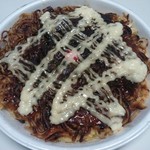 Kawaichi Okonomiyaki Ten - そばモダン焼き【2019.2】