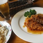 Restaurant Lachs - ビールはビン