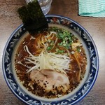 Menya Kurofune Gotenba Ten - 醤油ラーメン(650円)