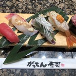 Gatten Sushi Oume Ten - 店長こだわり5貫握り