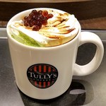 タリーズコーヒー - 黒蜜抹茶ラテ タピオカトッピング‼️