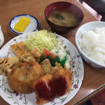 Daruma Shokudo - 定食550円