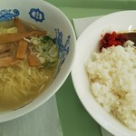 Picnic Court Tamatsukuri Ten - 塩ラーメンとカレー