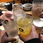 Soya - 6人で乾杯＼(^o^)／